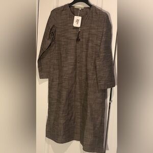 Generation Grey Gray Coord Set shalwar Kameez